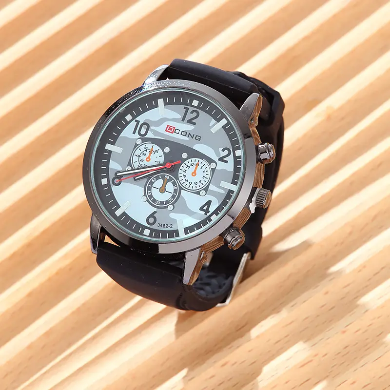 2025 Men's Waterproof Quartz Watch Stainless Steel Strap - Image 7