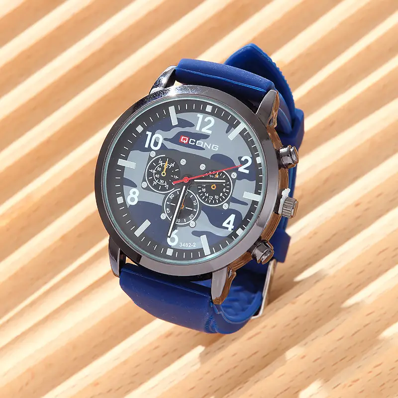 2025 Men's Waterproof Quartz Watch Stainless Steel Strap - Image 2
