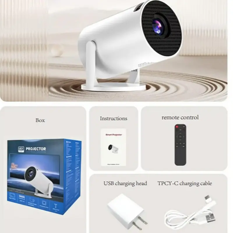 Hy200 Projector Is Exclusively Available for Cross-Border Use, Wireless Projector for Home and Outdoor Use, Car-Mounted Projector, Hy300Mini Wireless Screen Projection — feature 24