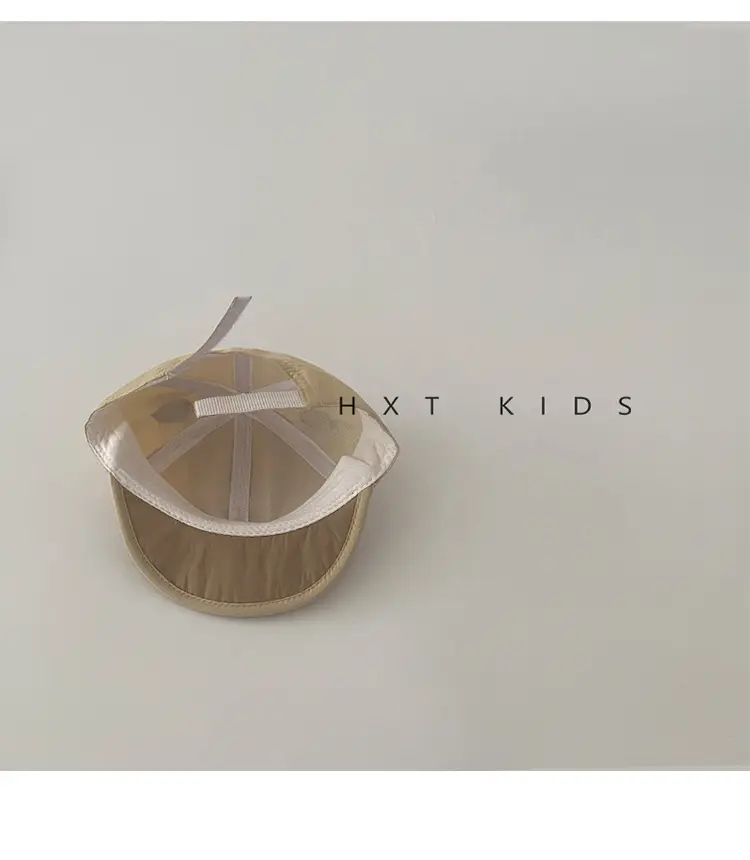 Baby Bear Sunshaded Hats for Girls Beige — feature 8