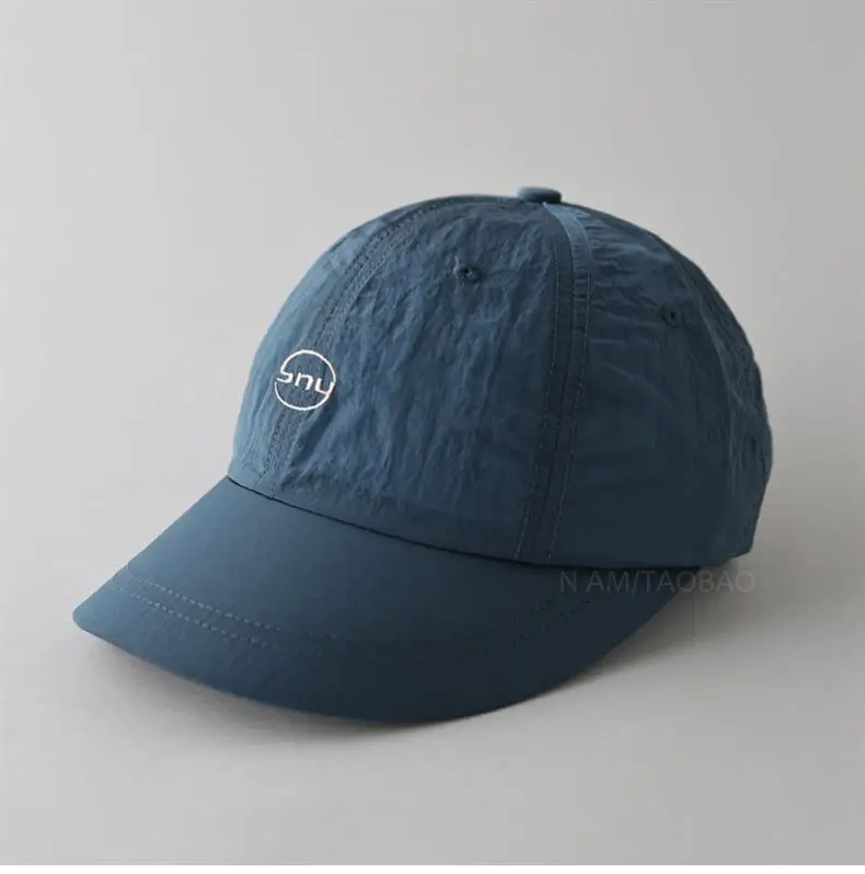 Men's Beige Embroidered Baseball Cap with Widen Brim — feature 1