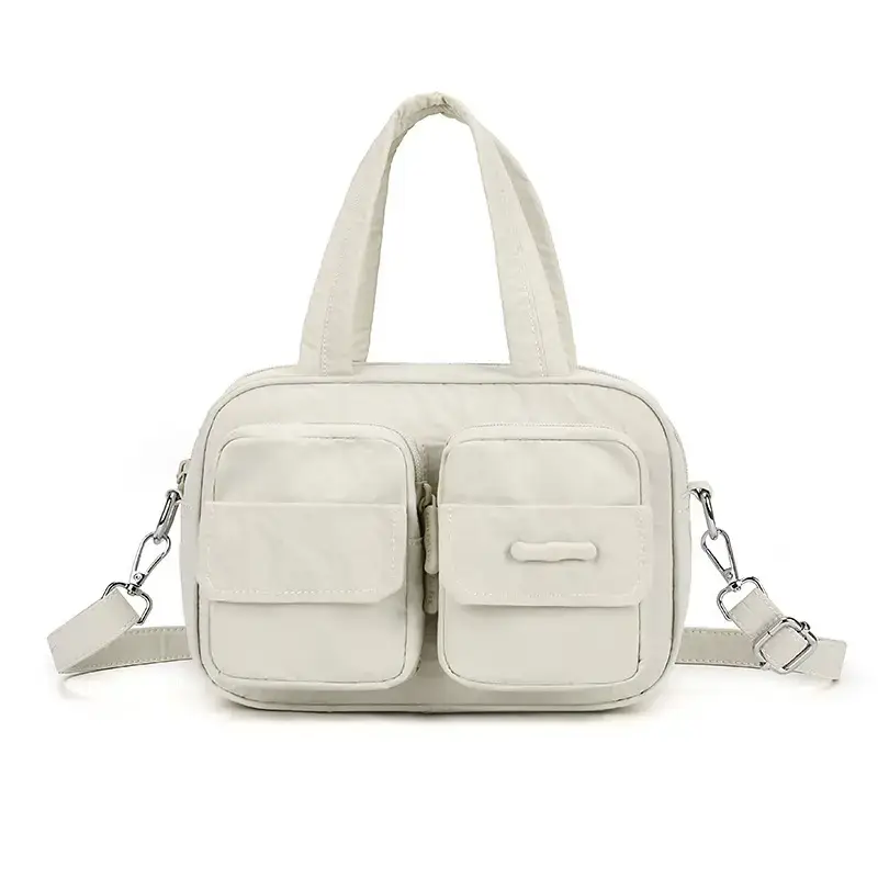 Light Blue Multi-Pocket Shoulder Crossbody Bag for Women — feature 16