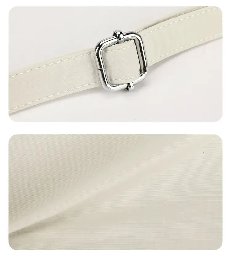 Light Blue Multi-Pocket Shoulder Crossbody Bag for Women — feature 8