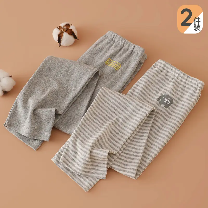 Japanese Style Boys' Long Sleeve T-Shirt Thin Cotton Pajamas - Image 2
