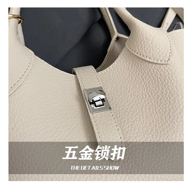 Women's Cream Teddy Bear Crossbody Bag 2025 — feature 8