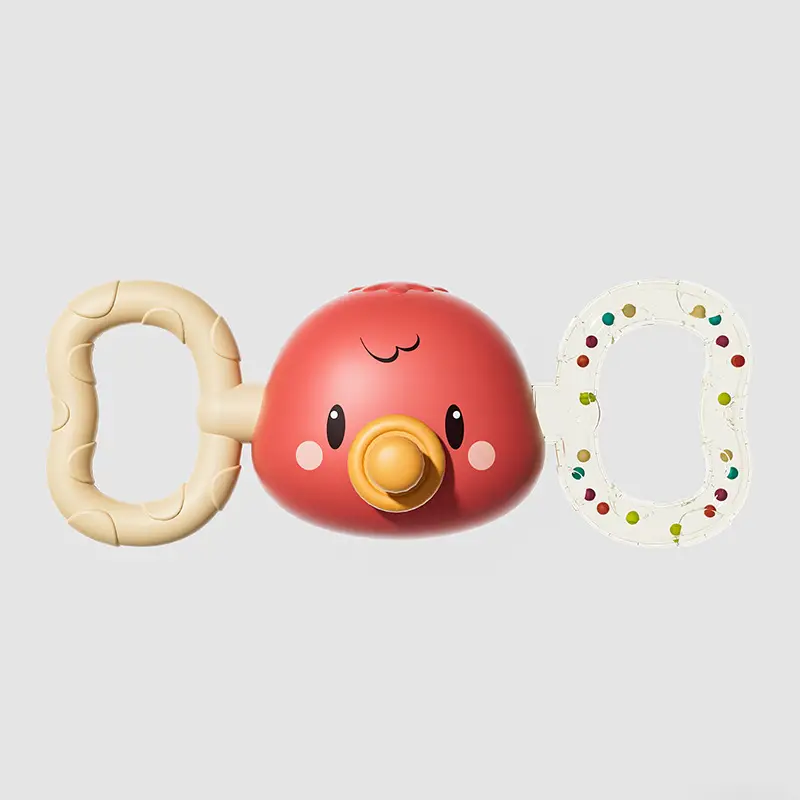 Baby Hand Rattle Toy with Sand Hammer & Tooth Gel - Image 9