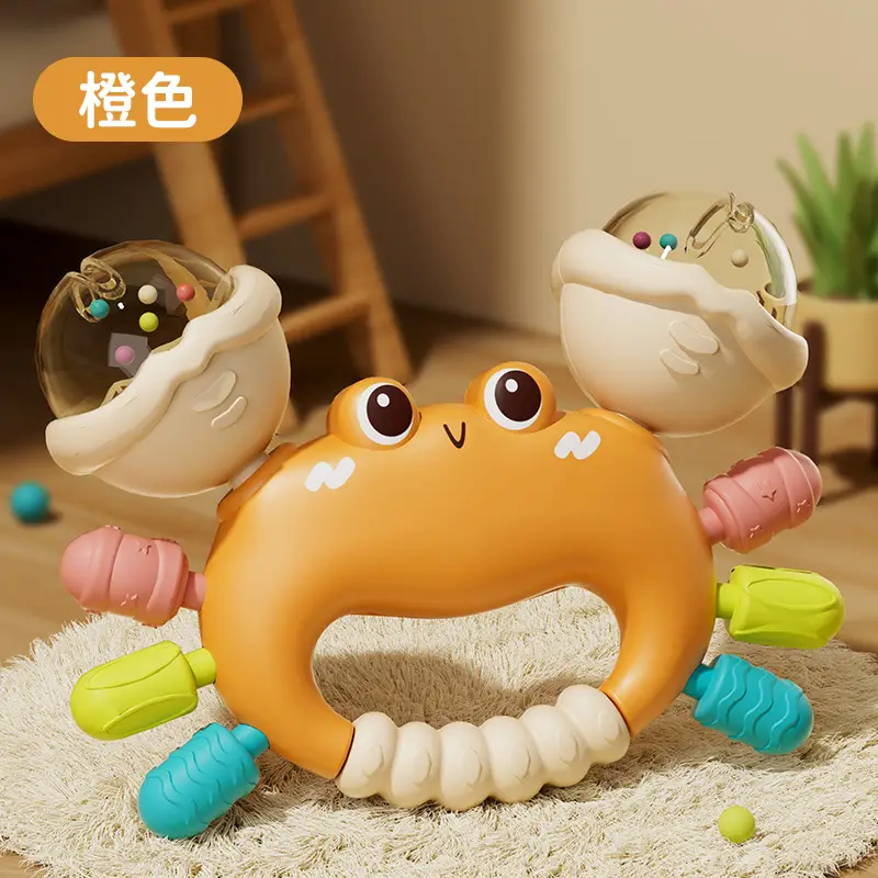 Baby Hand Rattle Toy with Sand Hammer & Tooth Gel - Image 4
