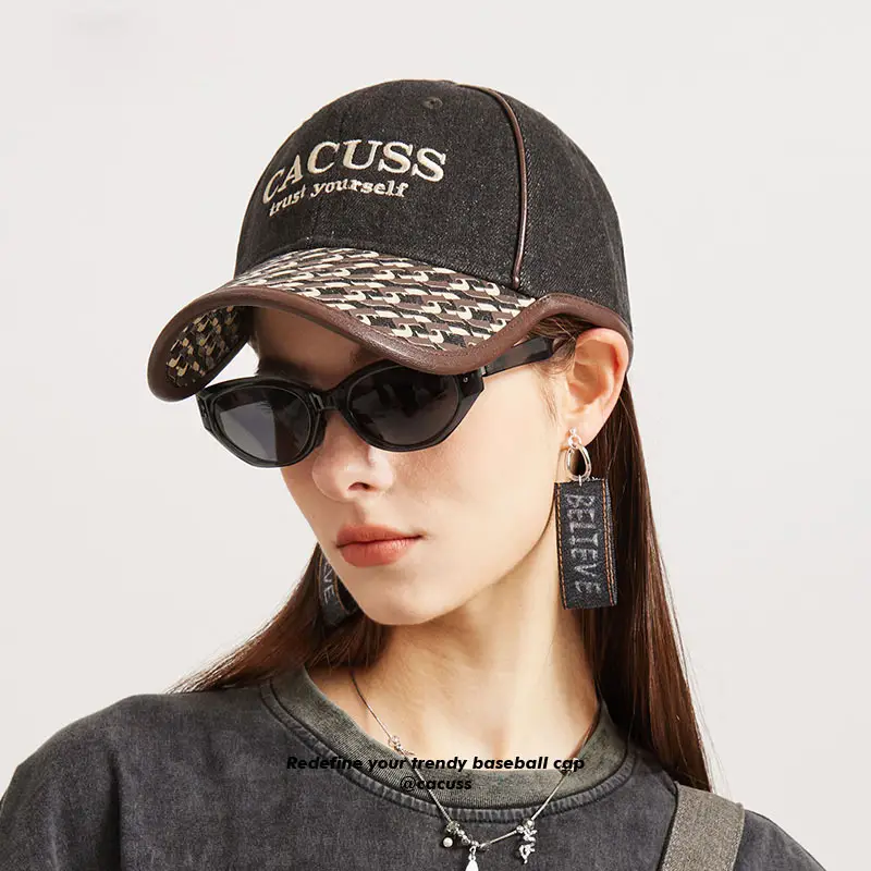 2025 Cactus Embroidered Baseball Cap for Girls - Image 4