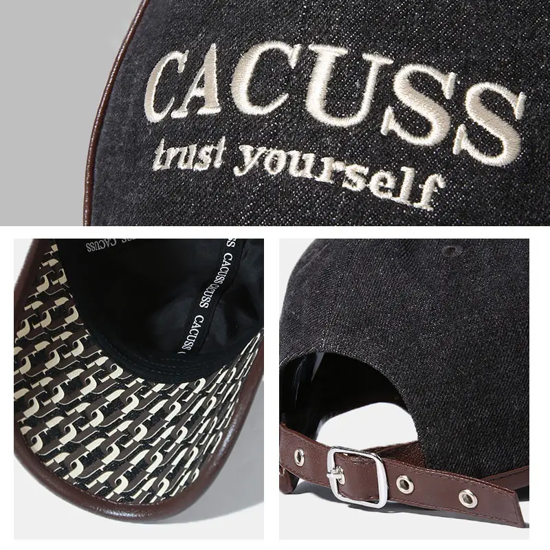2025 Cactus Embroidered Baseball Cap for Girls - Image 5