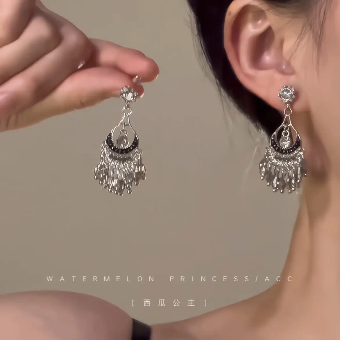 2025 Flower Tassel Earrings for Women Pink Blue White — feature 38