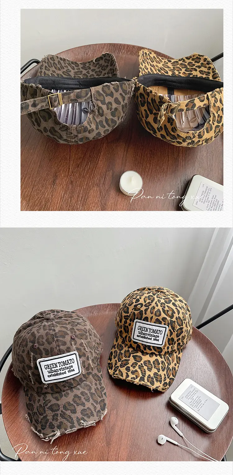 Green Tomato Baseball Cap Men Women Washed Old Wear Sunshade — feature 26