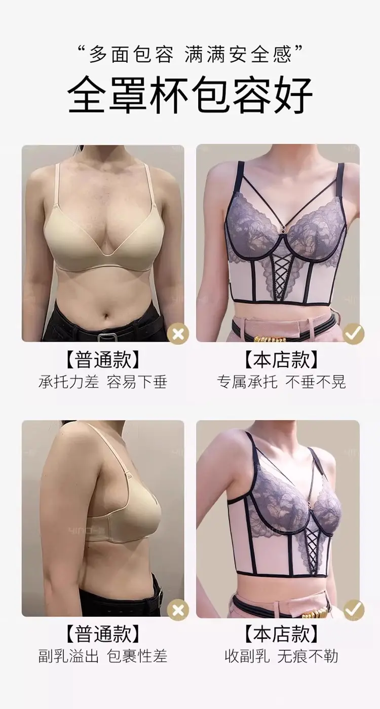Yina Push-Up Bra for Large Busts to Appear Smaller — feature 5