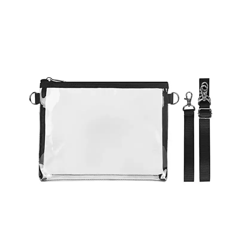 Transparent Crossbody Bag with Long Strap - Image 5