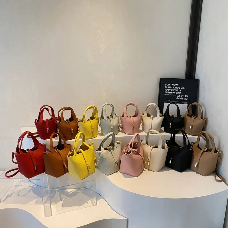 2025 New Bucket Bag for Women Casual Shoulder Bag - Image 10