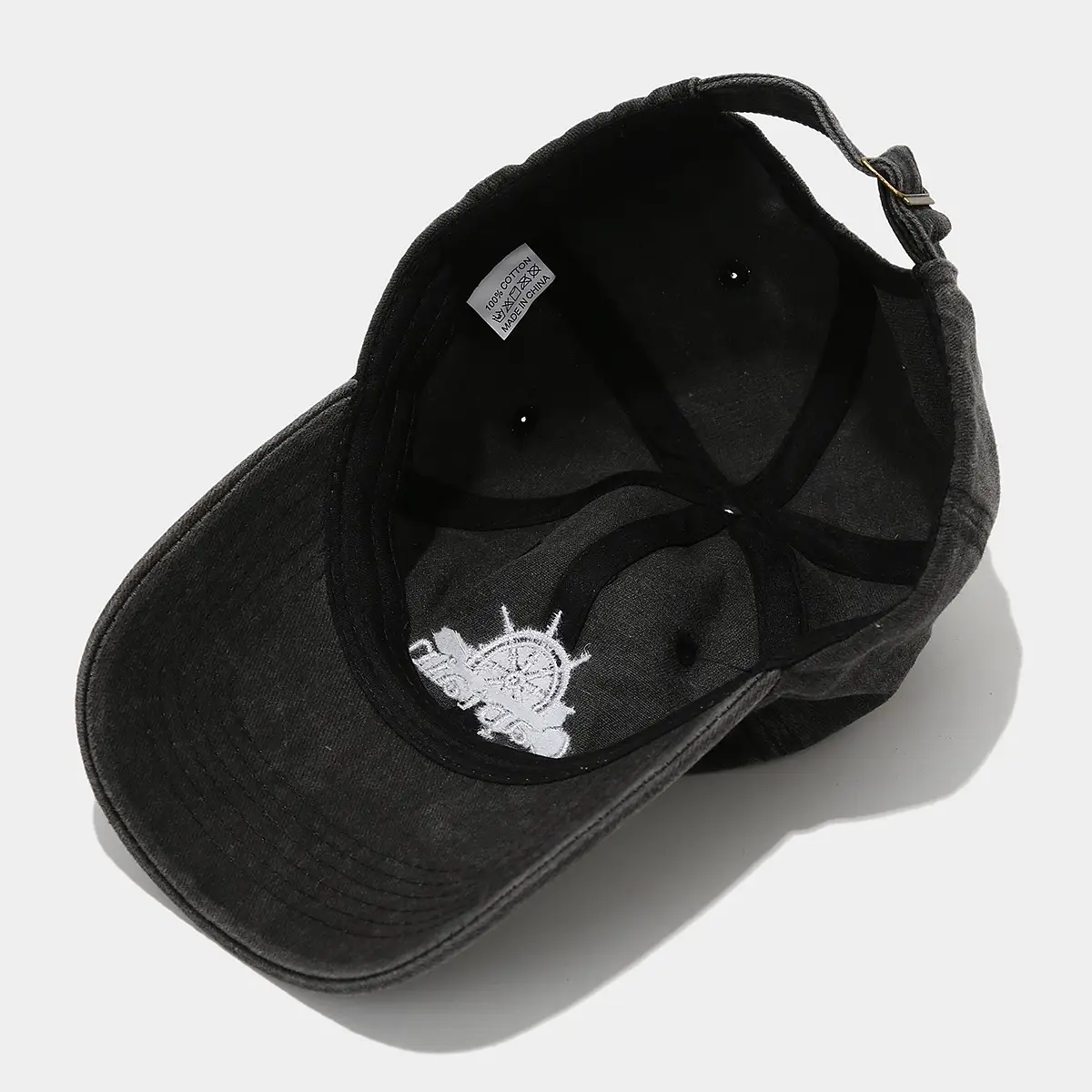 Captain Embroidered Blue Baseball Cap for Men — feature 12