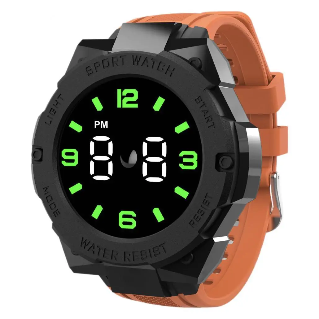 Dual Color LED Digital Watch for Men Women Sports Wear - Image 12