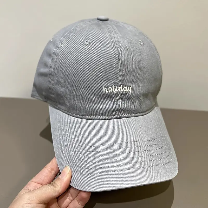 New Spring Men's Hollday Letter Embroidered Cap — feature 2