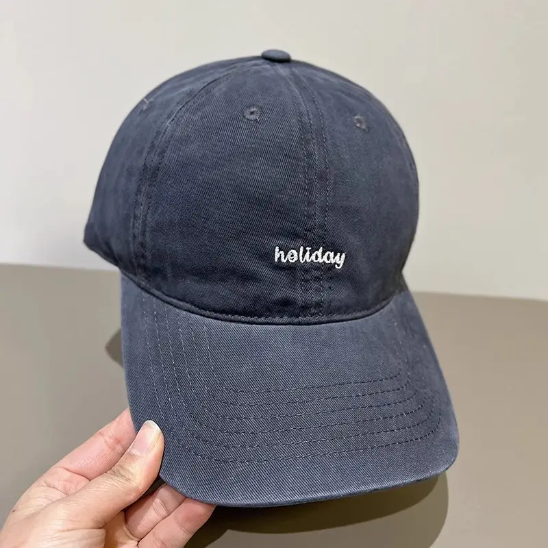 New Spring Men's Hollday Letter Embroidered Cap — feature 6