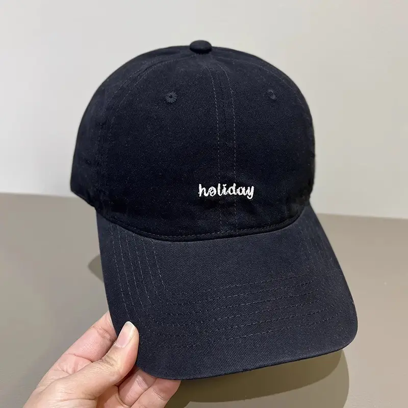 New Spring Men's Hollday Letter Embroidered Cap - Image 2