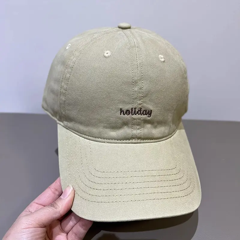 New Spring Men's Hollday Letter Embroidered Cap - Image 7