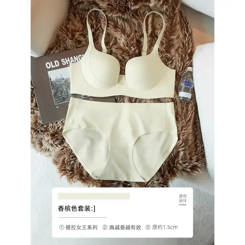 Traceless Push Up Bra Women Small Chest Anti Sagging - Image 7