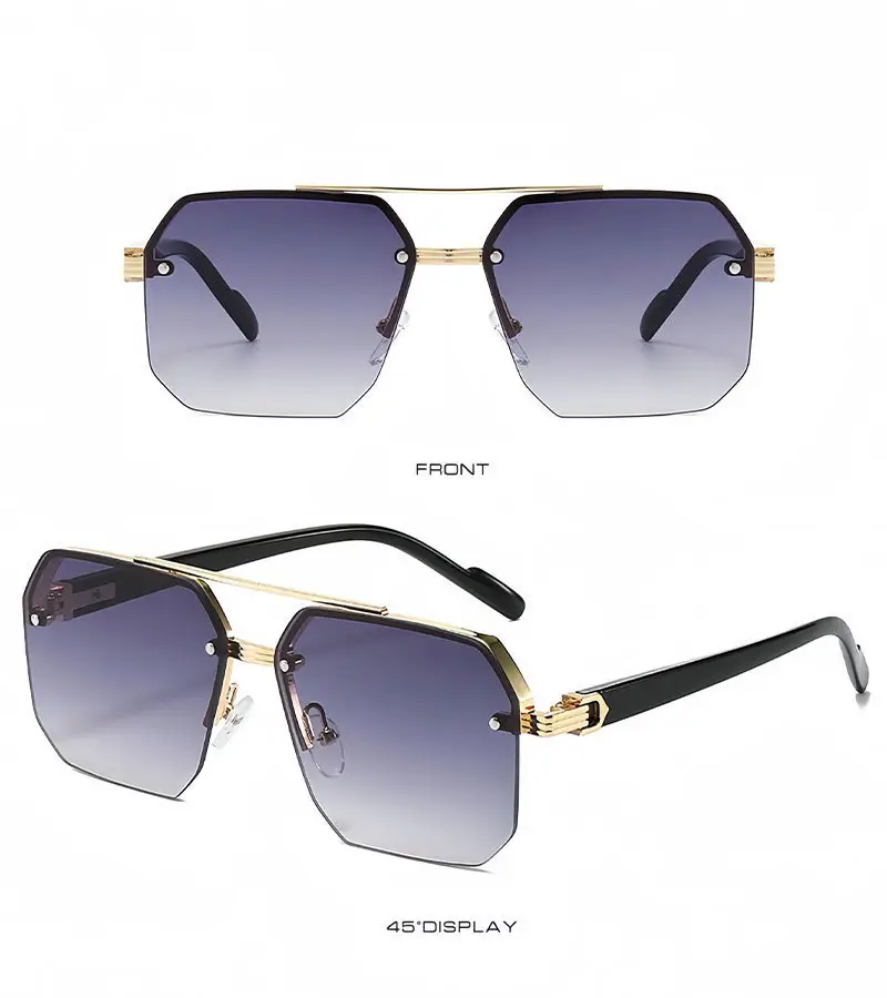 Anti-Ultraviolet Half Frame Driving Sunglasses for Boys — feature 13