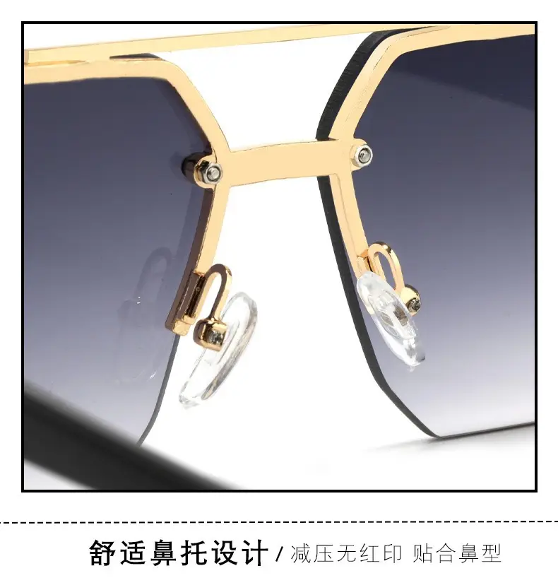 Anti-Ultraviolet Half Frame Driving Sunglasses for Boys — feature 20