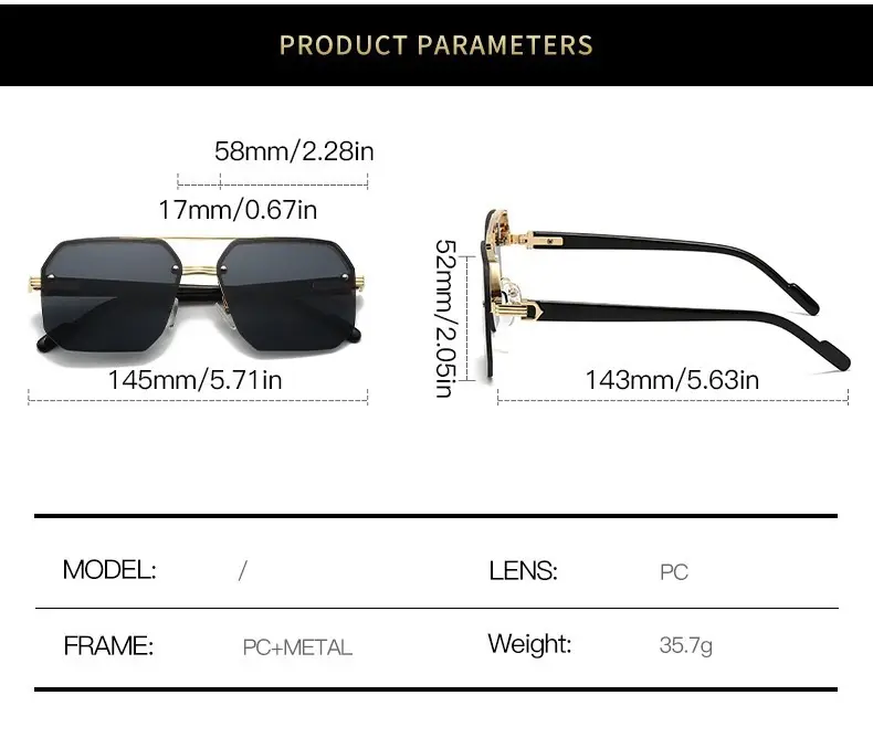 Anti-Ultraviolet Half Frame Driving Sunglasses for Boys — feature 8