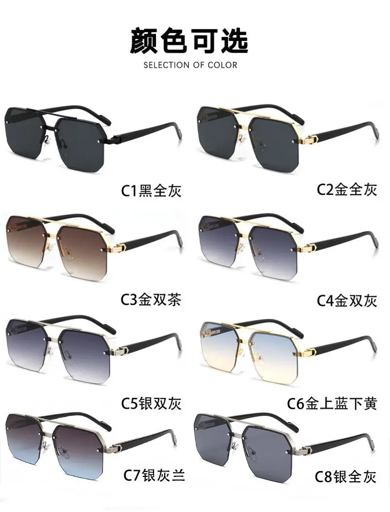 Anti-Ultraviolet Half Frame Driving Sunglasses for Boys — feature 9