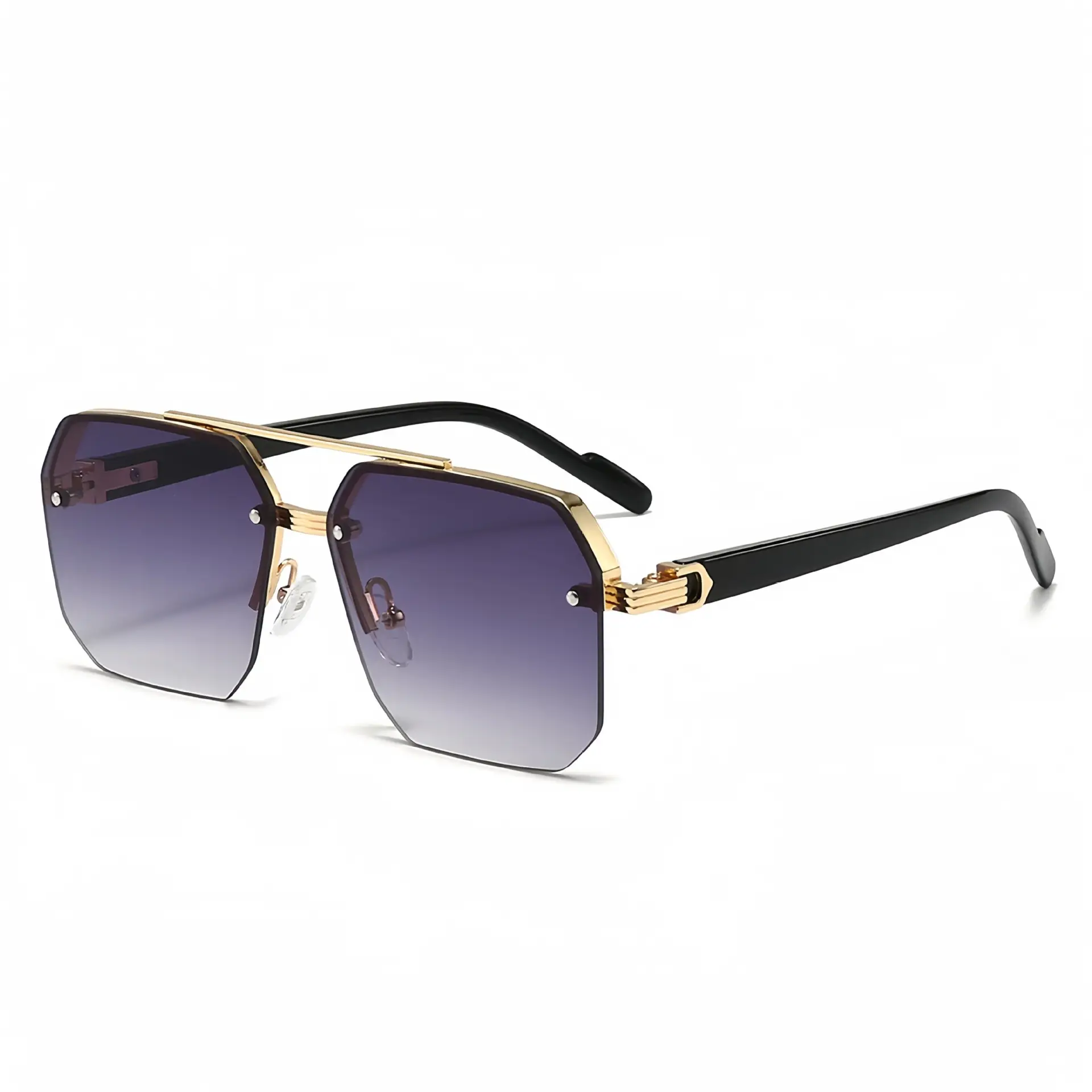 Anti-Ultraviolet Half Frame Driving Sunglasses for Boys - Image 3