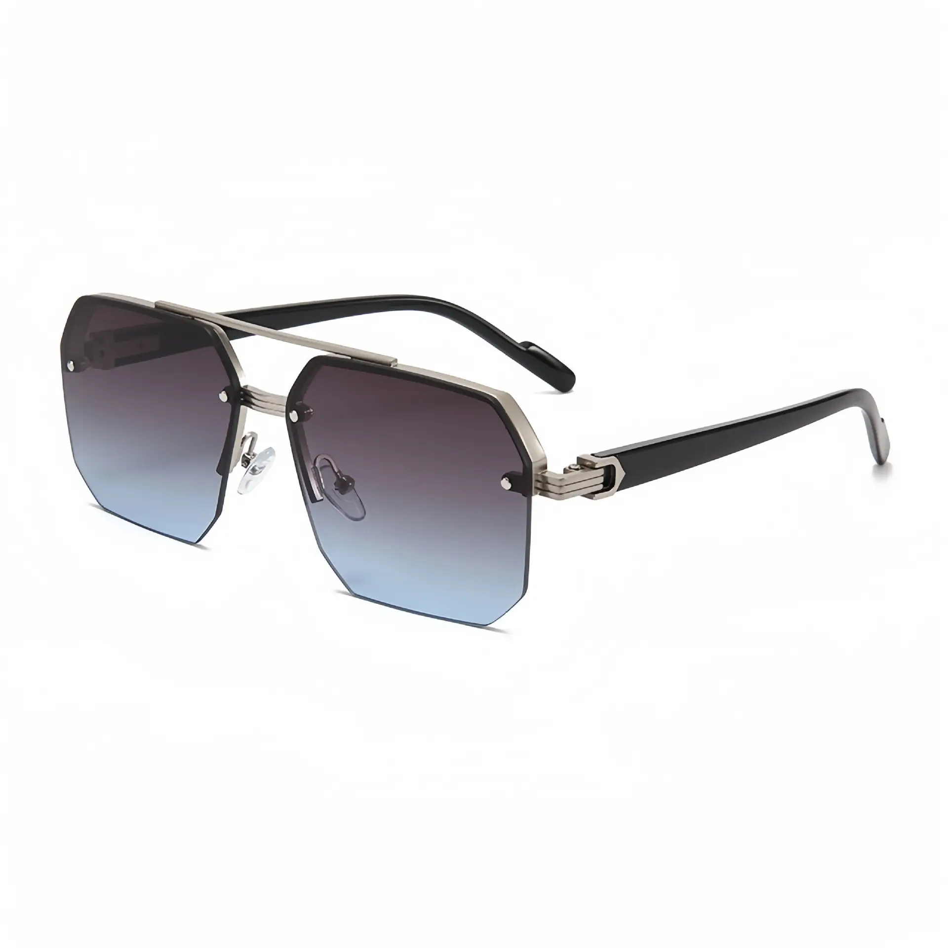 Anti-Ultraviolet Half Frame Driving Sunglasses for Boys - Image 7
