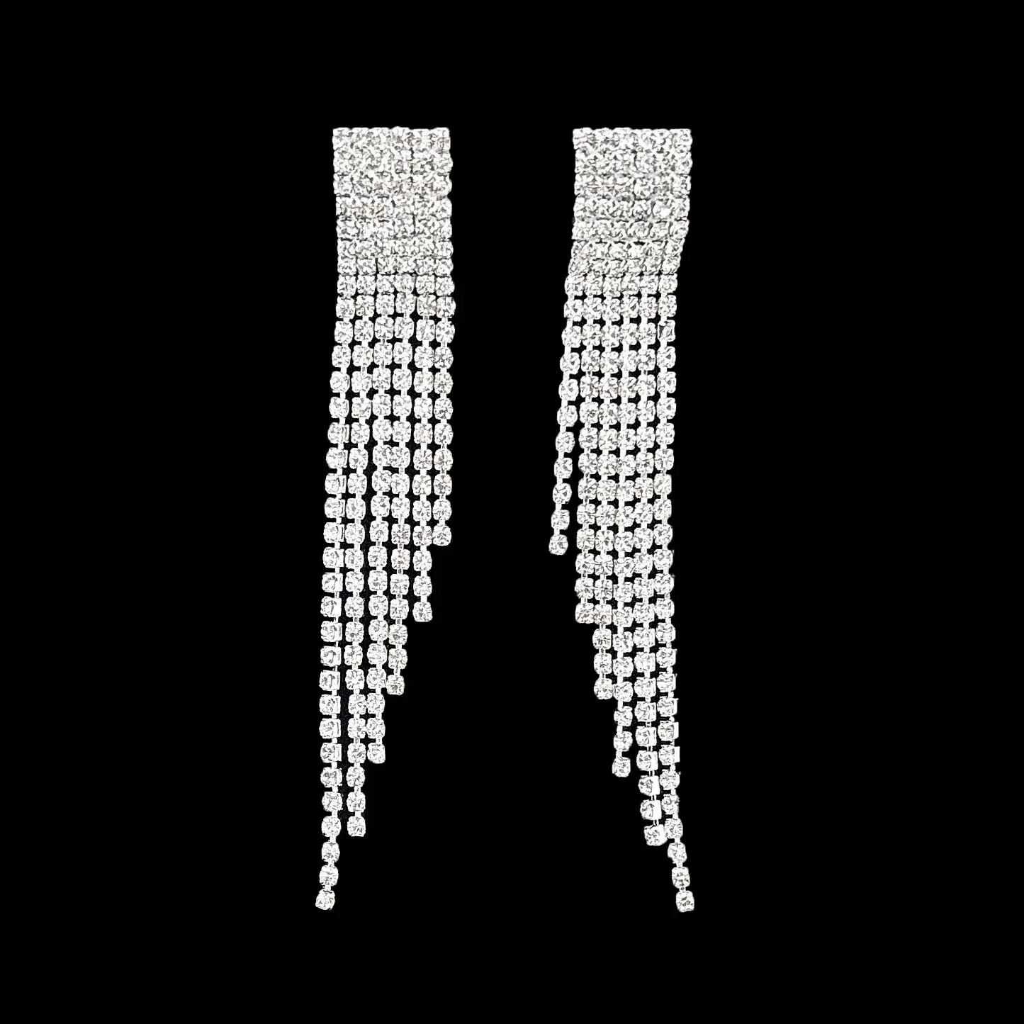 Luxury Crystal Crossbody Earrings for Women - Image 2