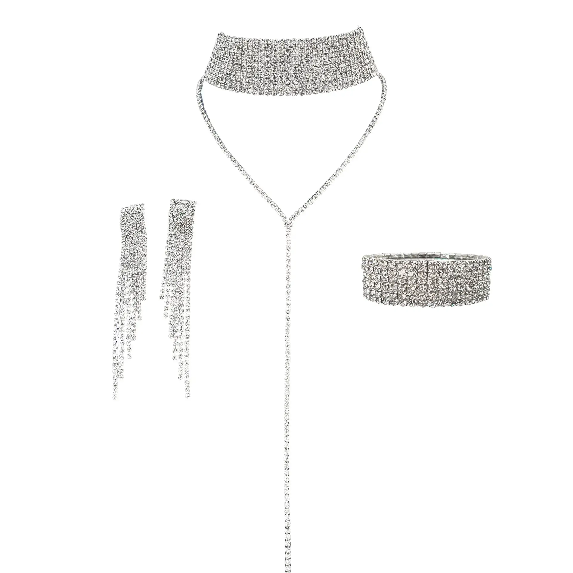 Luxury Crystal Crossbody Earrings for Women - Image 6