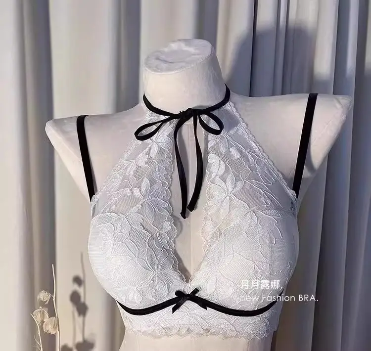 French Style Lace Bra for Small Busts, Gathers & Supports — feature 4