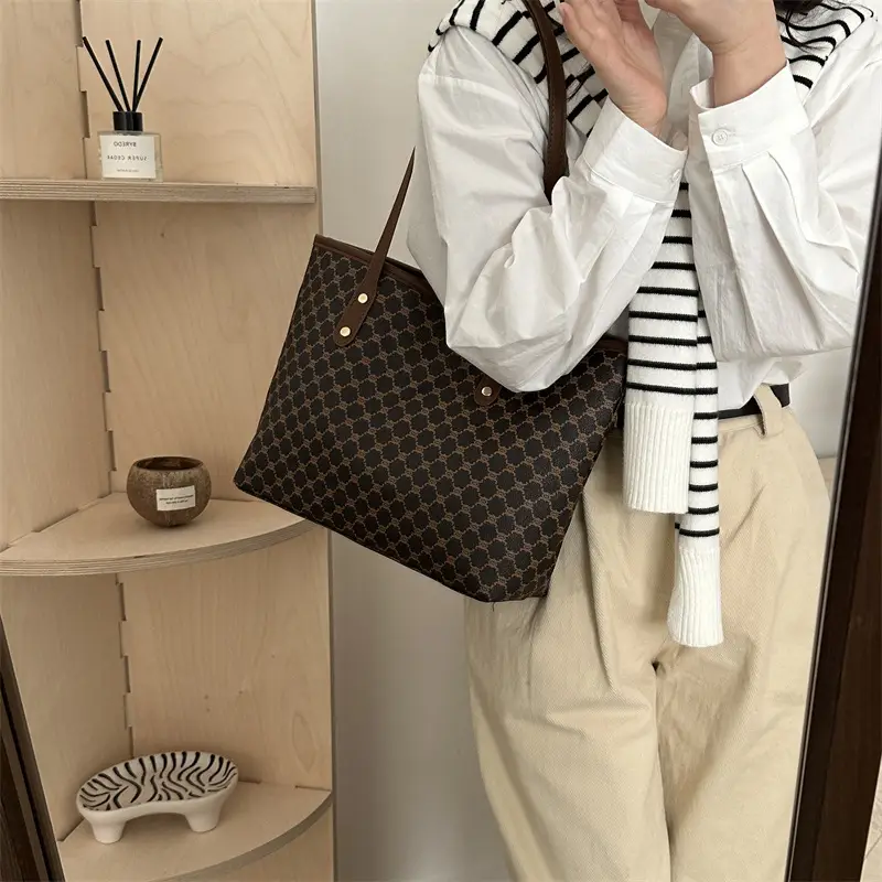 Women's Cross-border Patterned Shoulder Bag 2025 Spring - Image 6