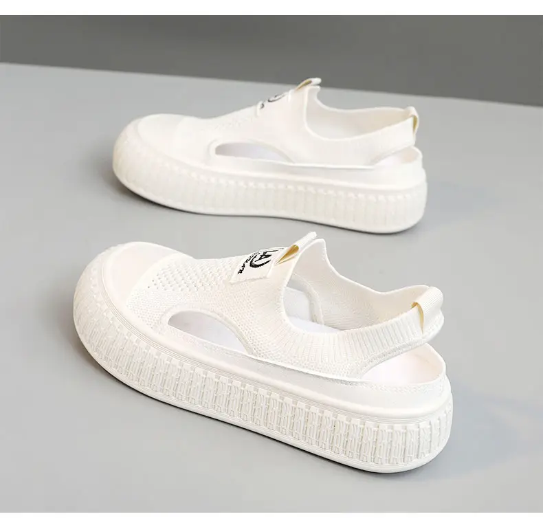 Women White Mesh Slip-On Shoes 2025 — feature 15