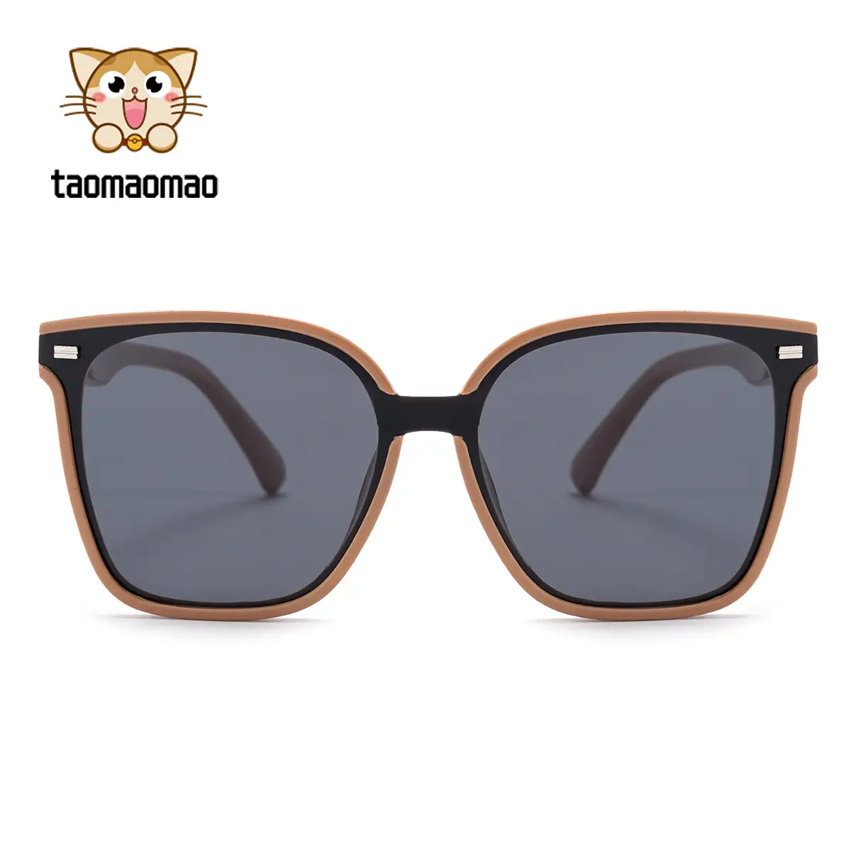 Korean Square Frame Sunglasses for Women - Image 9