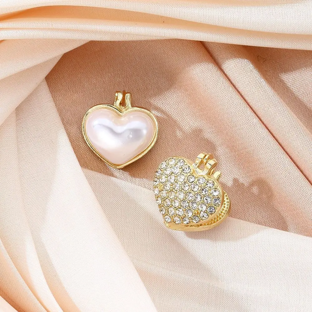 Korean Style Heart Pearl Earrings Summer Light — feature 17