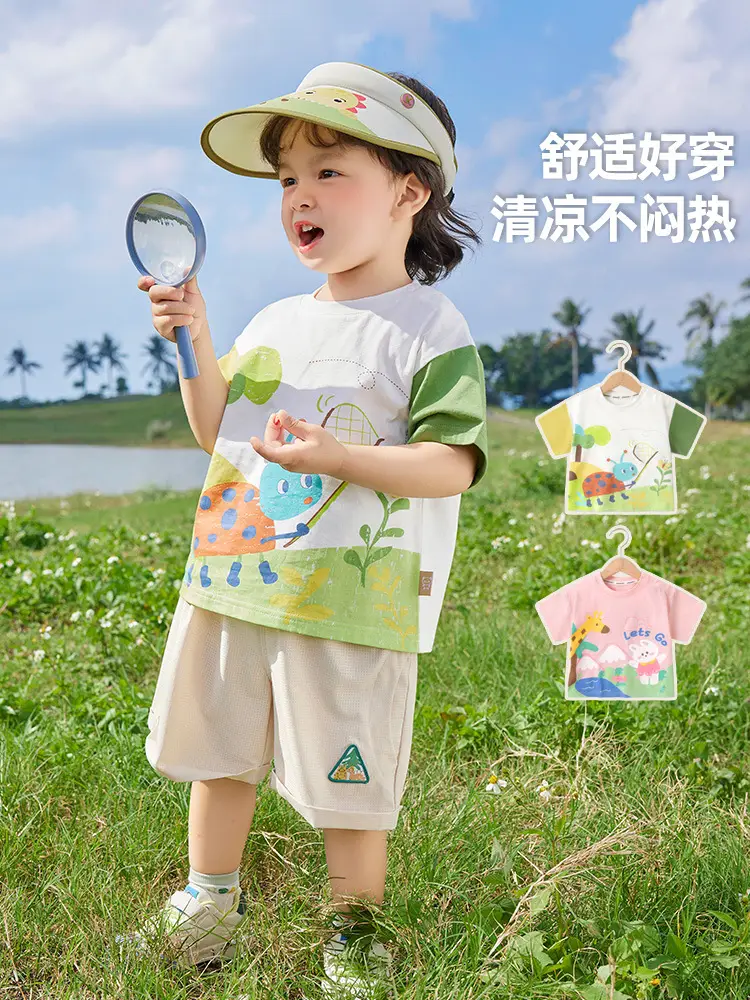 Baby T-Shirt Summer Kids Cotton Short Sleeve - Image 7