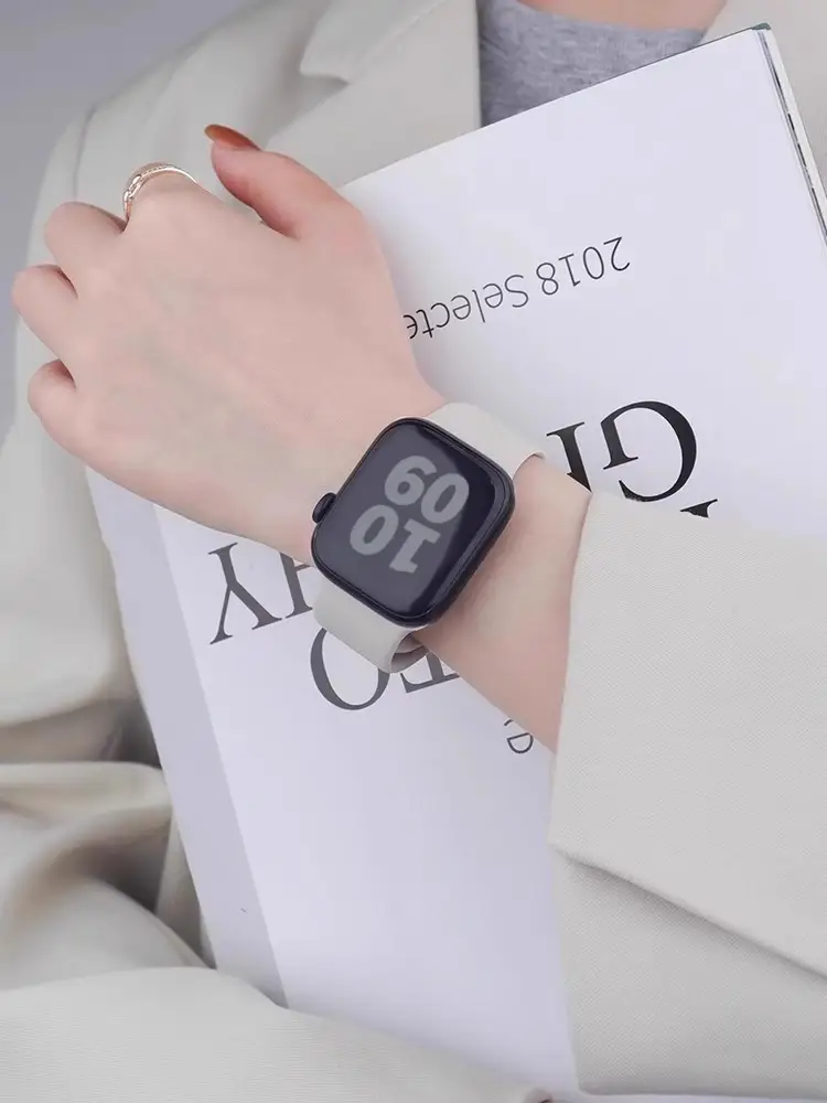 Suitable for Apple iWatch S10 Silicone Strap Apple Watch Ultra8/7/6/5 — feature 14