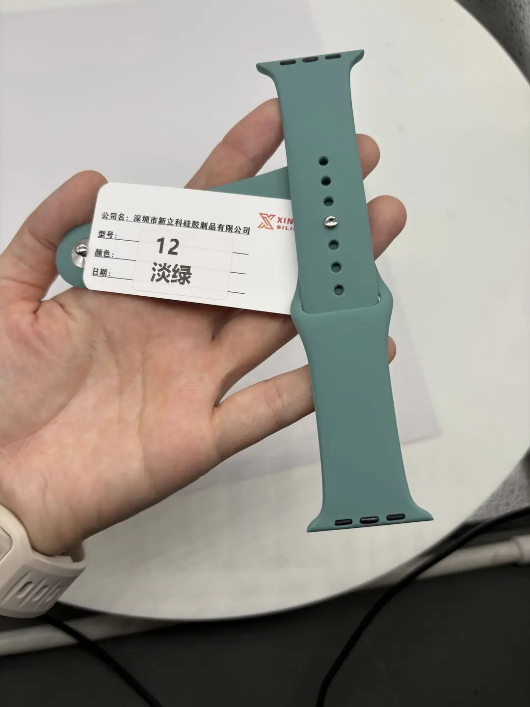 Suitable for Apple iWatch S10 Silicone Strap Apple Watch Ultra8/7/6/5