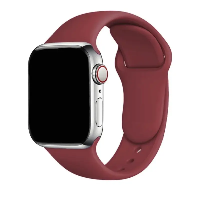 Suitable for Apple iWatch S10 Silicone Strap Apple Watch Ultra8/7/6/5