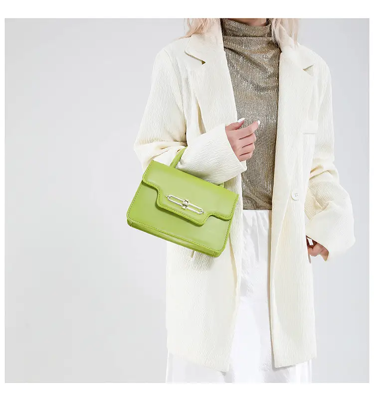 Women's Retro Lock Buckle Shoulder Bag Large Capacity Multi Color — feature 21