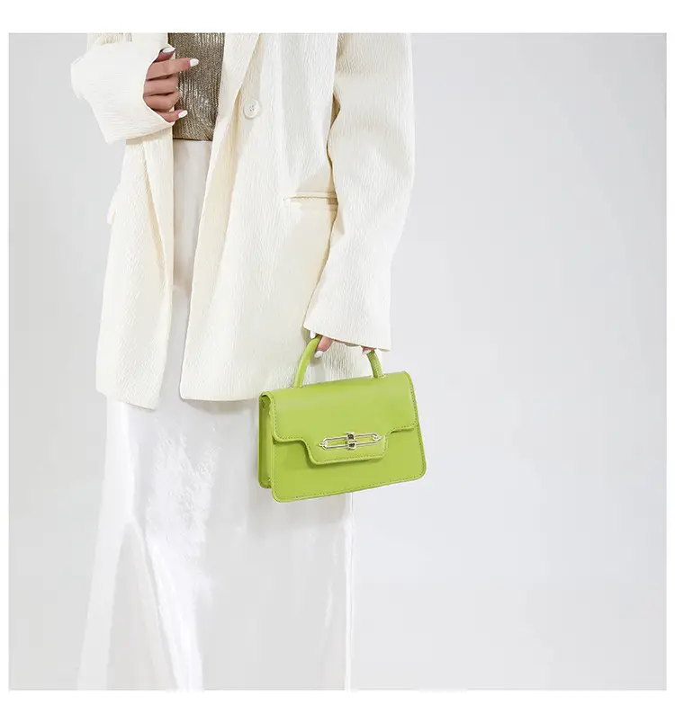 Women's Retro Lock Buckle Shoulder Bag Large Capacity Multi Color — feature 22