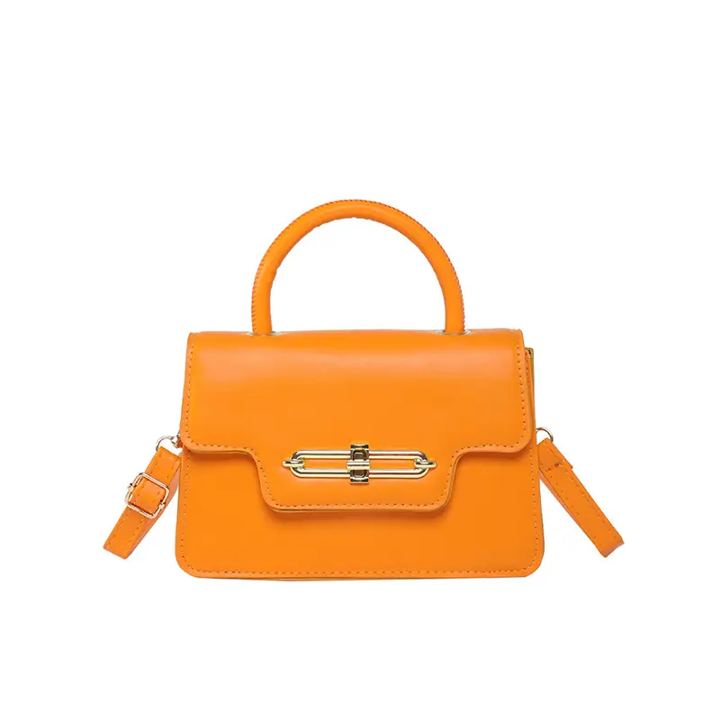 Women's Retro Lock Buckle Shoulder Bag Large Capacity Multi Color - Image 3