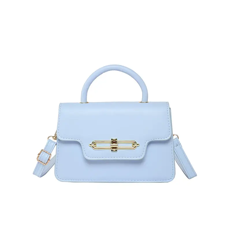 Women's Retro Lock Buckle Shoulder Bag Large Capacity Multi Color - Image 5