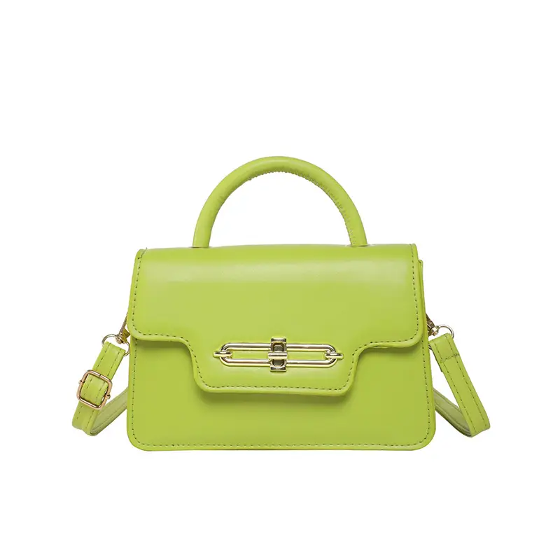 Women's Retro Lock Buckle Shoulder Bag Large Capacity Multi Color - Image 6