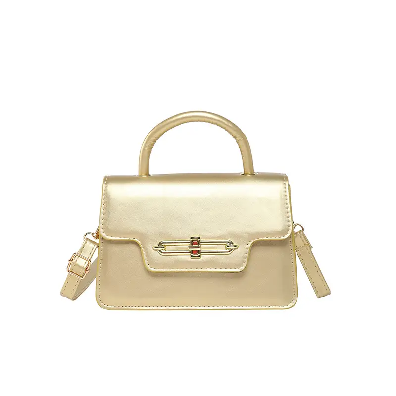 Women's Retro Lock Buckle Shoulder Bag Large Capacity Multi Color - Image 7