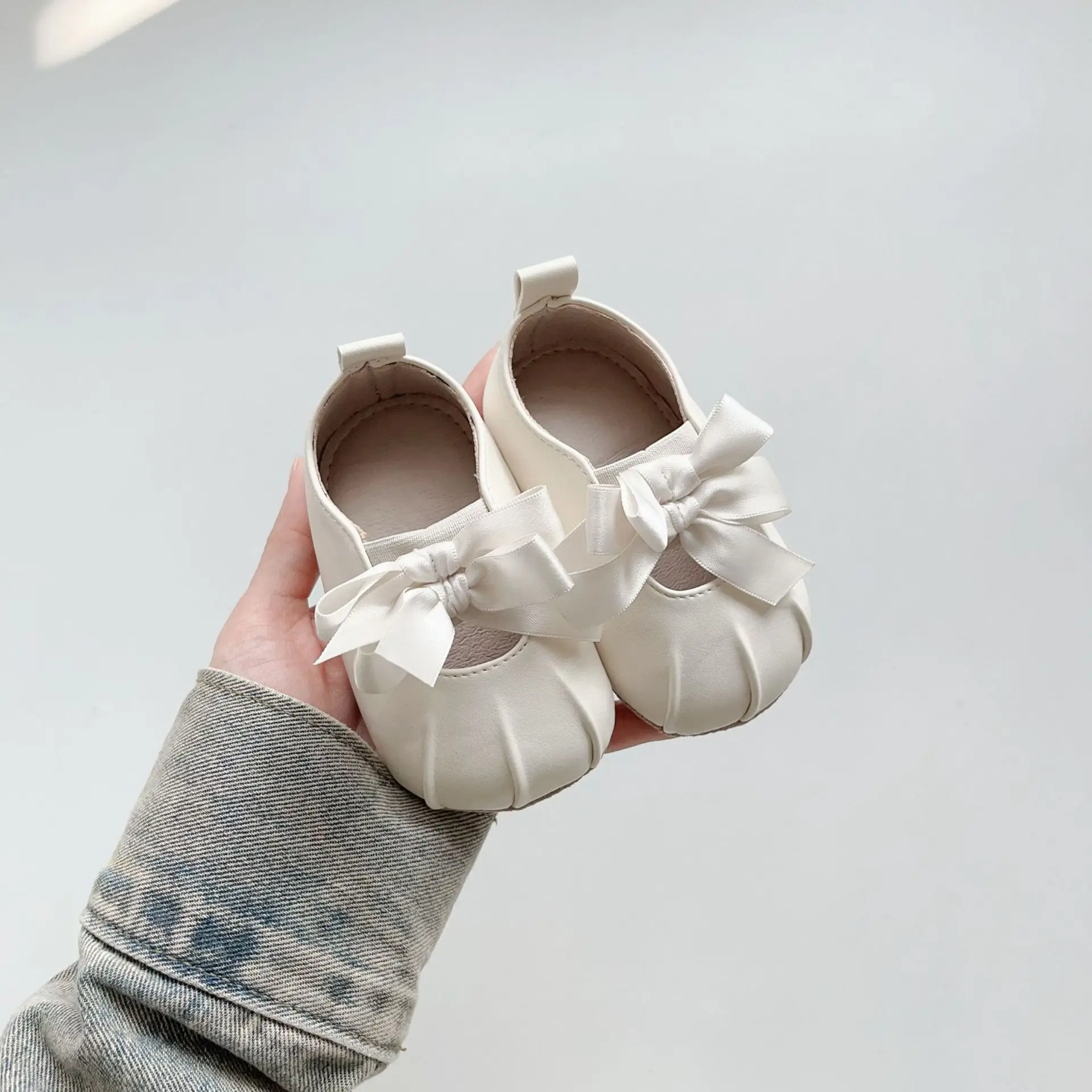 Black Bow Toddler Shoes Korean Style Soft Sole — feature 8