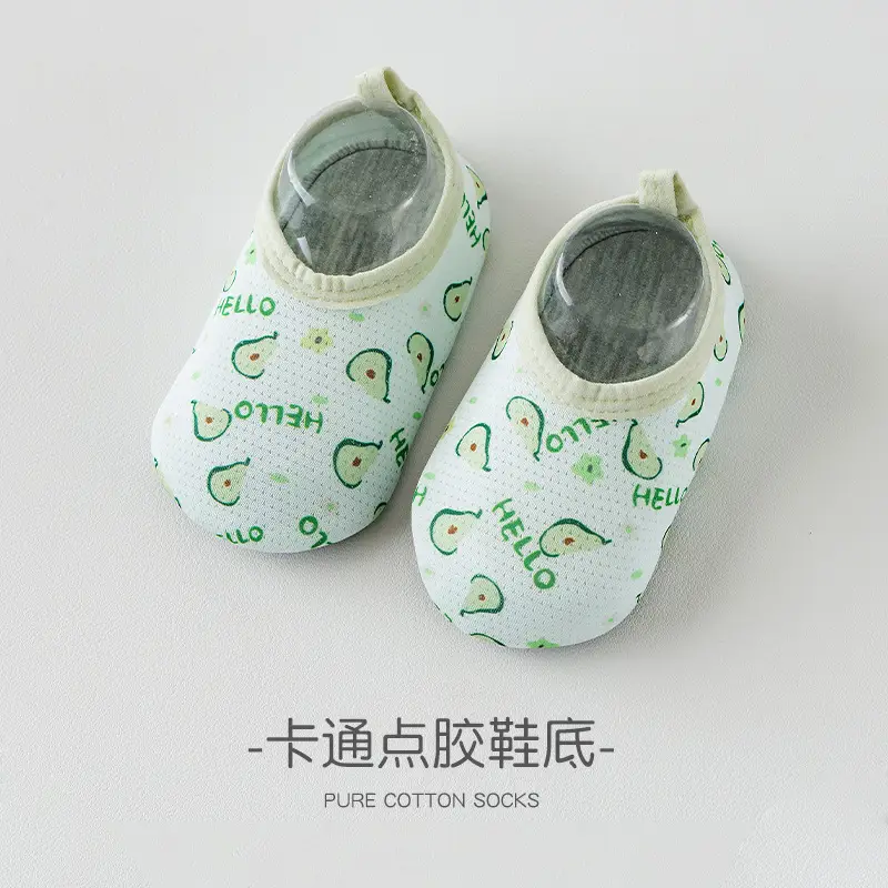 Cartoon Print Cotton Baby Socks for Boys Girls